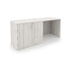i5 Industries Rayne Credenza Single Storage Cabinet - Harbor Elm - RN-C2471P-10, RN-C2466P-7