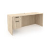 i5 Industries Rayne Credenza Single Suspended Pedestal - Coastal Dune - RN-C2471P-1, RN-C2466P-1