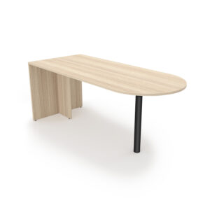 i5 Industries Rayne D-Top Desk Shell, 30" D x 71" W