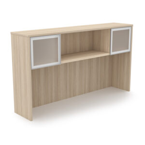 i5 Industries Rayne Hutch with 2 Glass Doors, 71" W