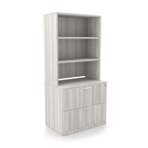 i5 Industries Rayne Open Hutch Lateral File, 36" W x 72" H