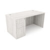 i5 Industries Rayne Rectangular Desk Box Box File Pedestal - Harbor Elm - RN-D3060P-4