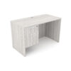 i5 Industries Rayne Rectangular Desk Suspended Ped - Harbor Elm - RN-D2448P-1