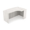 i5 Industries Rayne Right-Handed Extended Corner Bow Front Desk Shell - Harbor Elm - RN-EBD3671R