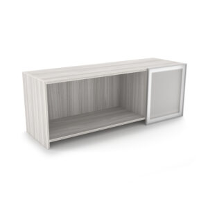 i5 Industries Rayne Wall Mounted Hutch with 1 Glass Door, 48" W