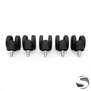 2.5" PA Nylon Caster (Aeron/Amia) - Set of 5