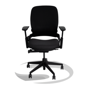 Steelcase Leap V2 Black 3D Mesh and Black Seat