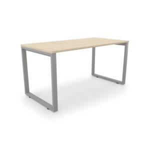 i5 Industries Fusion Metal Leg Desk, 30″ L x 66″ W