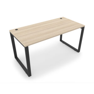 i5 Industries Fusion Metal Leg Desk, 30″ L x 48″ W