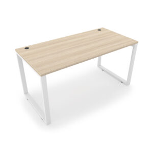 i5 Industries Fusion Metal Leg Desk, 30″ L x 72″ W