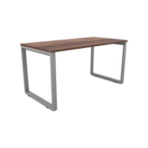 i5 Industries Fusion Metal Leg Desk with Fluted Edge Top, 36″ L x 72″ W